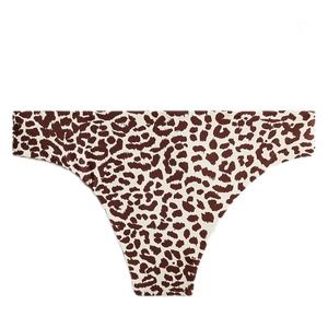 Brand New J. Crew High-rise Bikini Bottom in Leopard Print